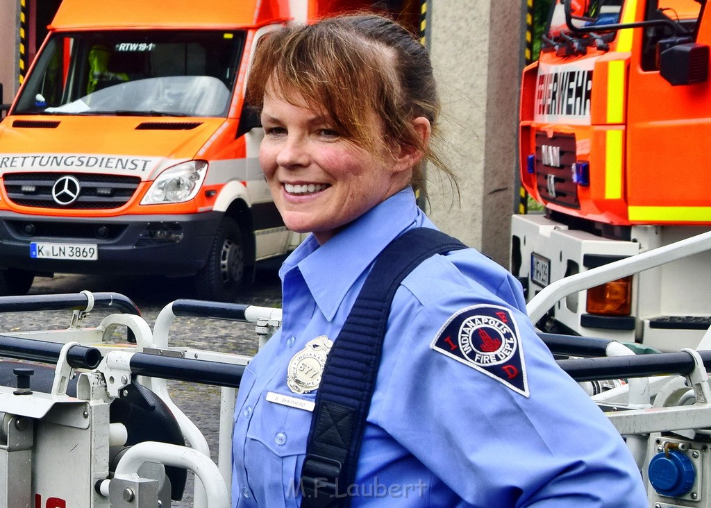 Feuerwehrfrau aus Indianapolis zu Besuch in Colonia 2016 P171.jpg - Miklos Laubert